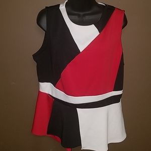 Color block top
